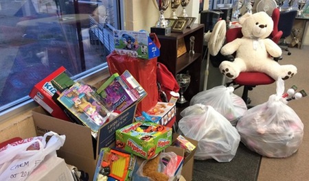 6-4-3 Serves This Holiday Season - Toys for Tots