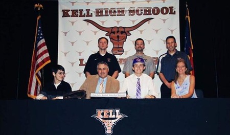 Anthony Porter signs letter of intent to play college baseball at the University of Montevallo (AL)