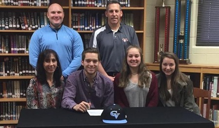 Austin Zeitler signs national letter of intent to play college baseball at Chattahoochee Valley Community College