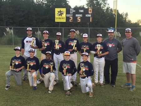 6-4-3 DP Baseball’s 13U Tigers win BPA “Rally in Rome” tournament