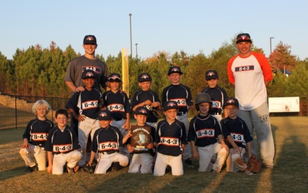 6-4-3 DP Baseball's 8U Cougars finish runner-up in Triple Crown event