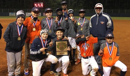 6-4-3 DP Baseball’s 12U Cougars win TC Battle of the South Fall Regional