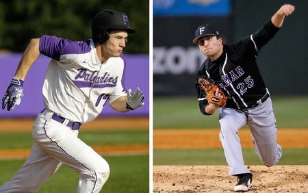 6-4-3 alumni, Lazzaro and Anderson, making an impact for Furman!